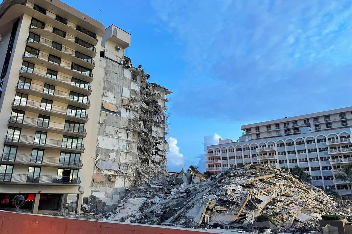 Gobierno de Estados Unidos aprueba la declaración de emergencia por derrumbe en Miami