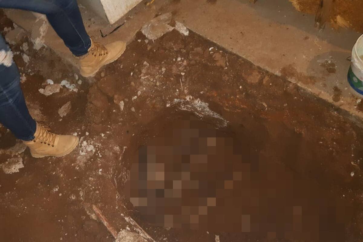 Buscadoras hallan restos al lado de casa abandonada al Norte de la ciudad