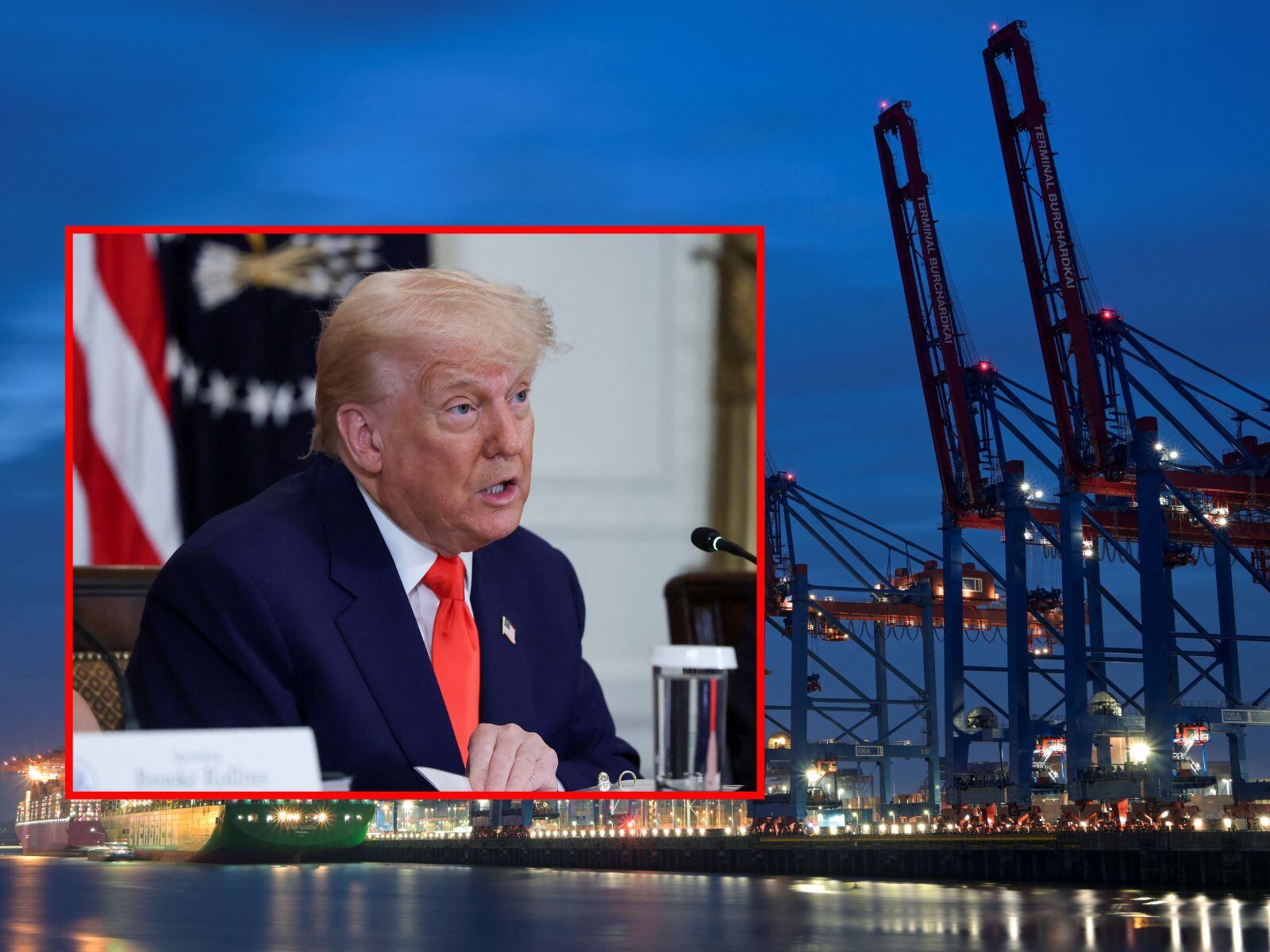 Trump propone aranceles del 50% a la Unión Europea. | Crédito: REUTERS