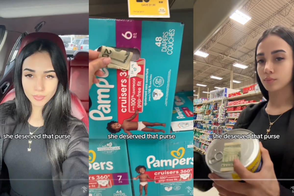 VIRAL: mujer esconde dinero en productos para bebés en supermercado para ayudar a madres