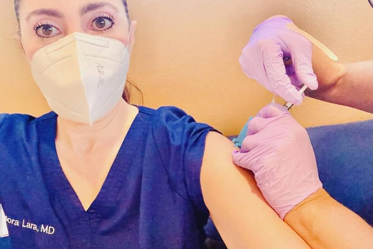 “Al vacunarme volvió mi paz y esperanza”: doctora Isadora