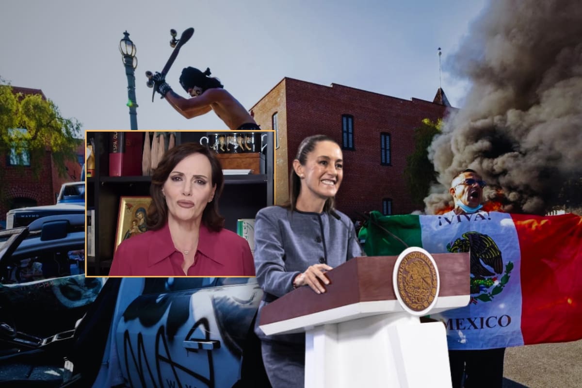 “Defienda a los migrantes como diplomática, no como pandillera”: Lilly Téllez acusa a Claudia Sheinbaum de incitar movilizaciones violentas en EEUU y aventar a migrantes “a los leones”