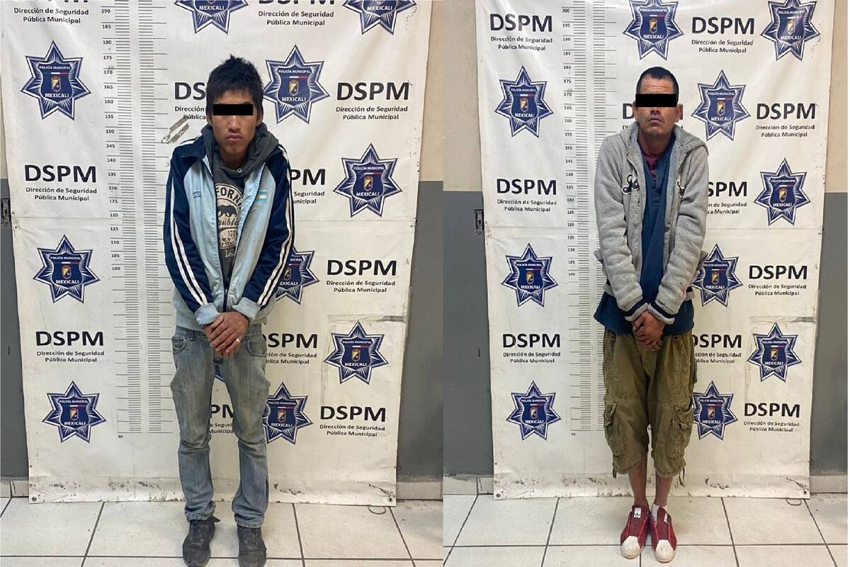 Arrestan a dos sospechosos de robos a escuelas