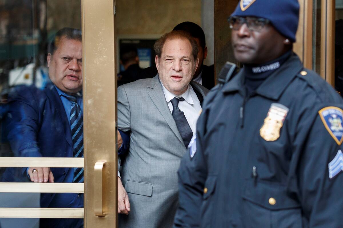 Acusan a Weinstein de violar libertad condicional y piden subir fianza