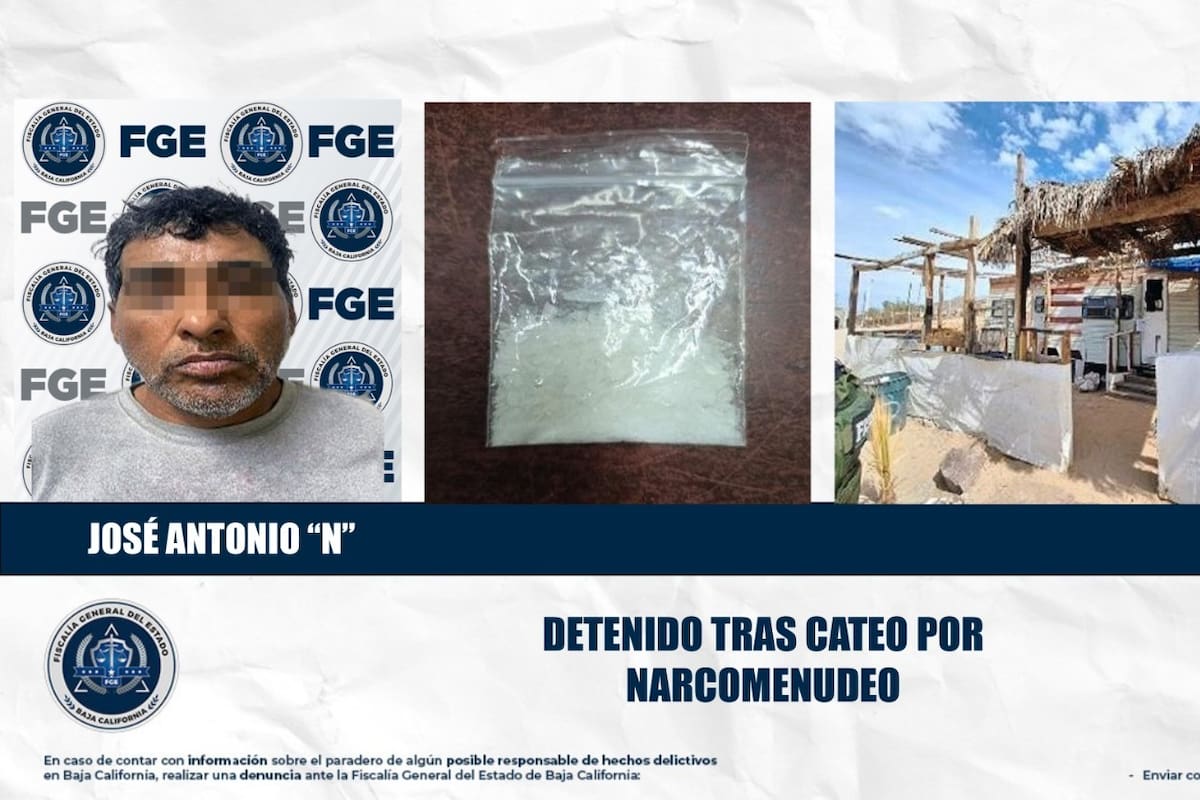 Catean casa rodante en San Felipe y aseguran metanfetamina