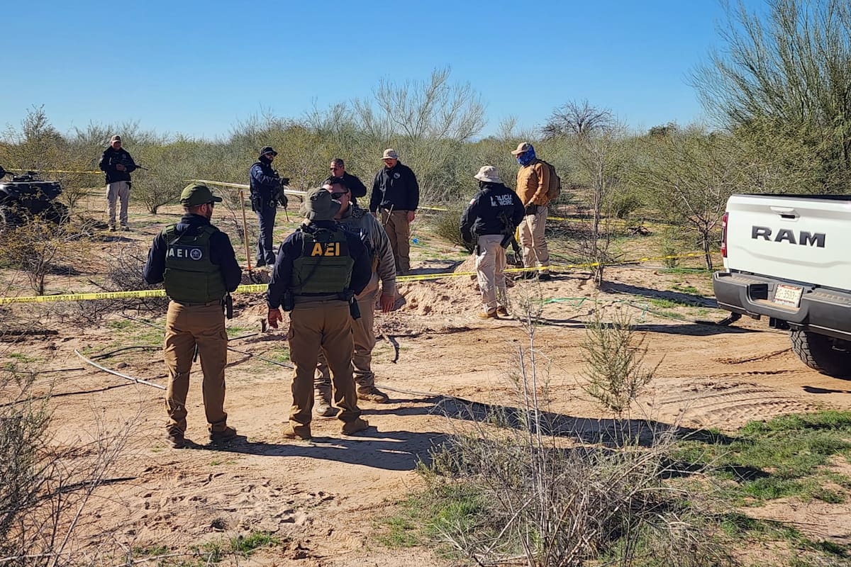 Sigue FGE con procesamiento de fosas en la Miguel Alemán en la zona norte del Valle en Mexicali