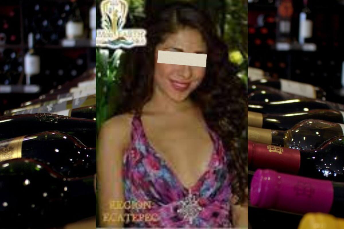 Exreina de belleza mexicana detenida por robo de vinos de 35 mdp