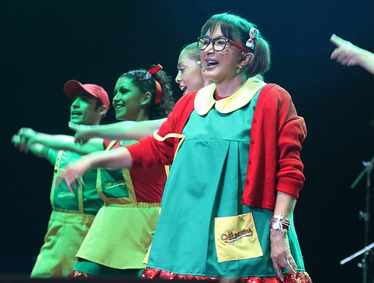 60430194. México, 30 Abr 2016 (Notimex-Jorge González).- En el marco de celebración del Día del Niño, María Antonieta de las Nieves, mejor conocida como “La Chilindrina” se presentó como parte de las actividades la Expo Somos Familia, hoy en el Palacio de los Deportes de la Ciudad de México.
NOTIMEX/FOTO/JORGE GONZÁLEZ/JGN/ACE/