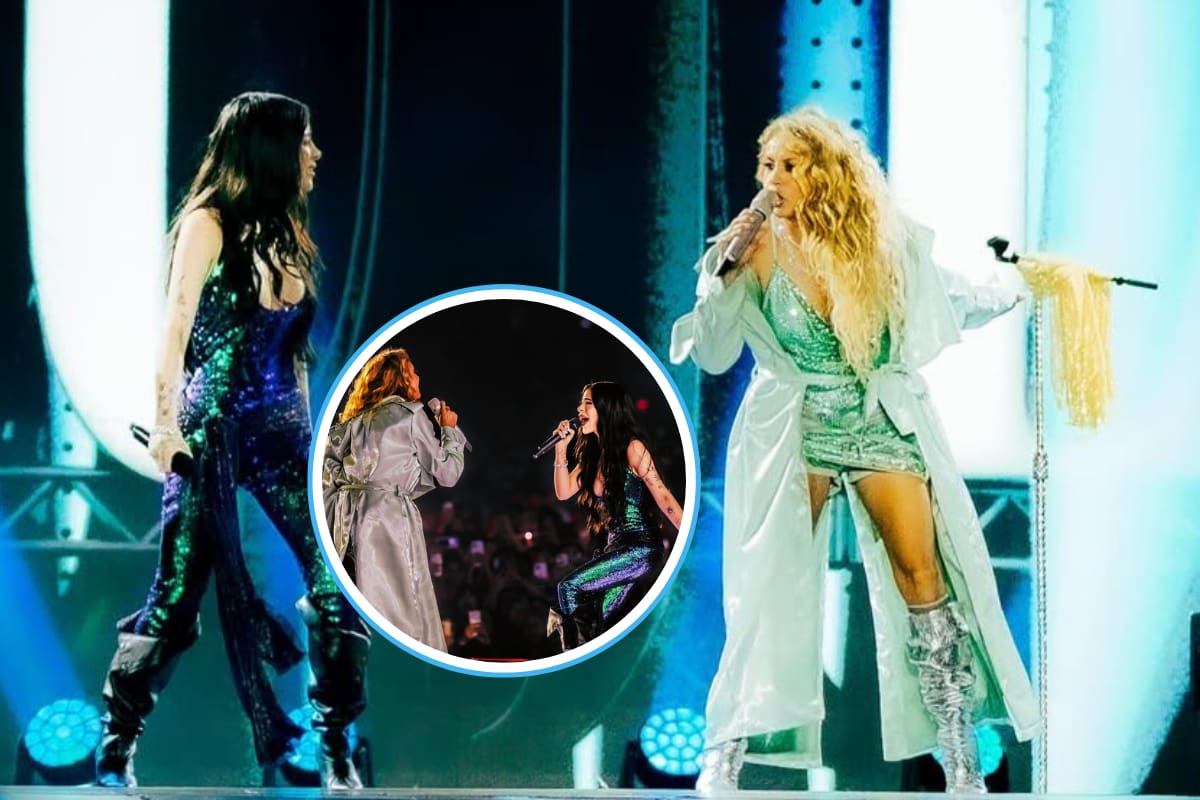 Paulina Rubio y Katteyes cantan juntas: “¡Yo no soy esa mujer!”