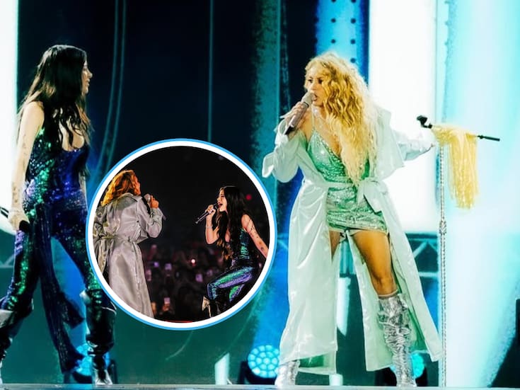 Paulina Rubio y Katteyes cantan juntas: “¡Yo no soy esa mujer!”
