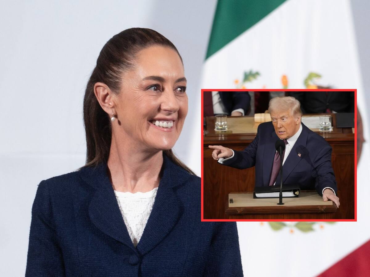 Sheinbaum insiste en que EU no debería poner aranceles a México el 2 de abril. | Crédito: Presidencia/AP