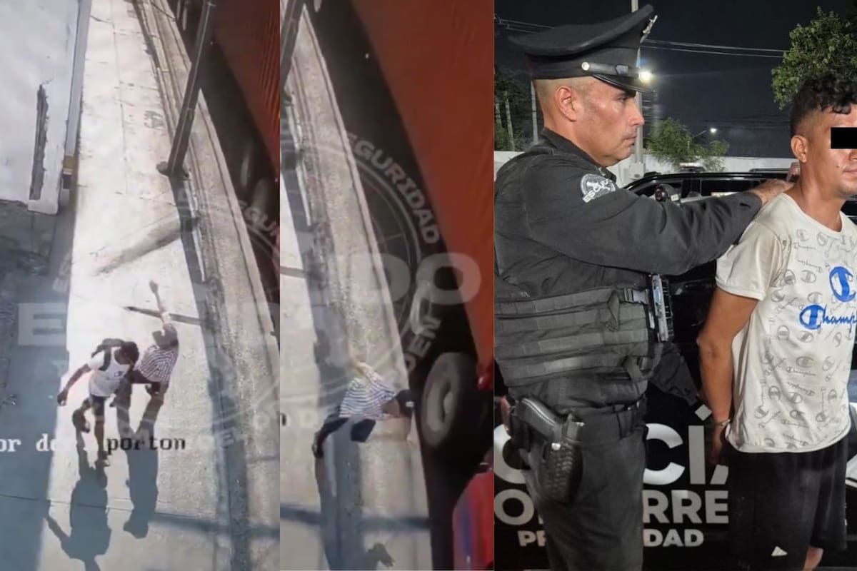 Adulto mayor murió arrollado por un tráiler en Monterrey y un video del C4 llevó a investigar un posible empujón intencional; ya hay un detenido