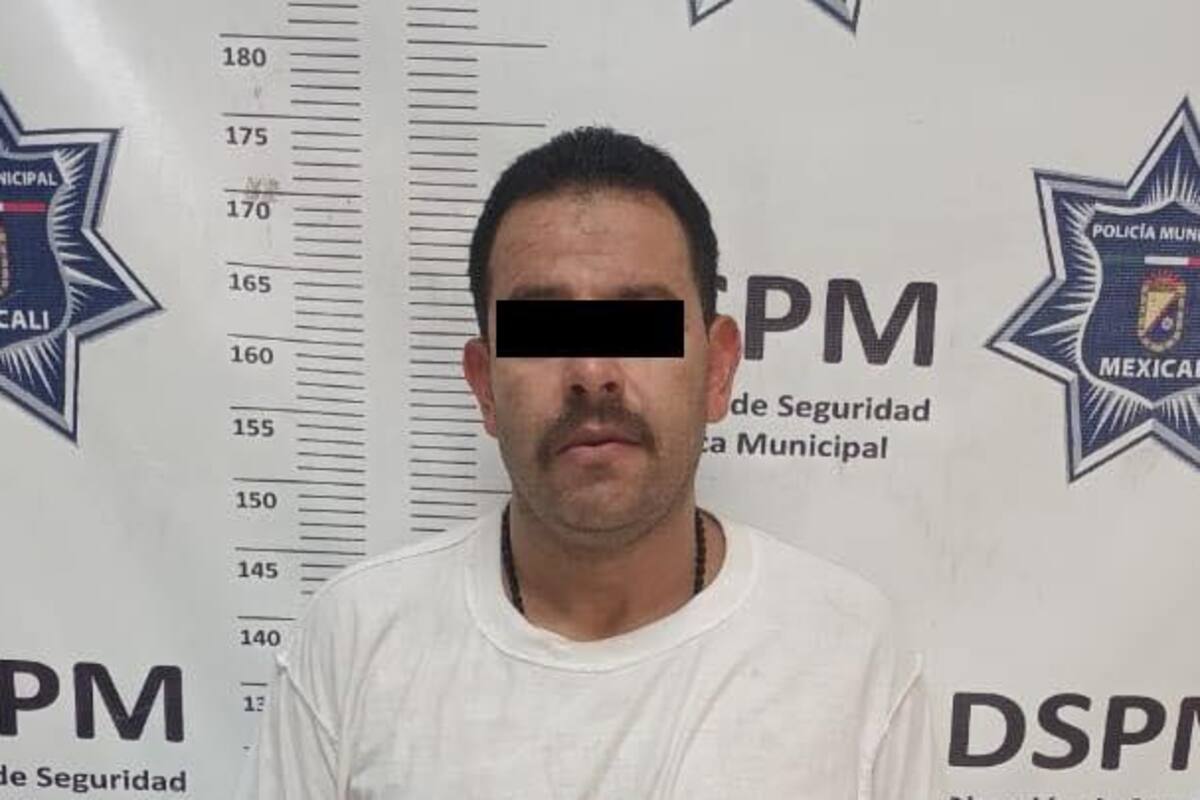 Detienen a hombre por violencia familiar