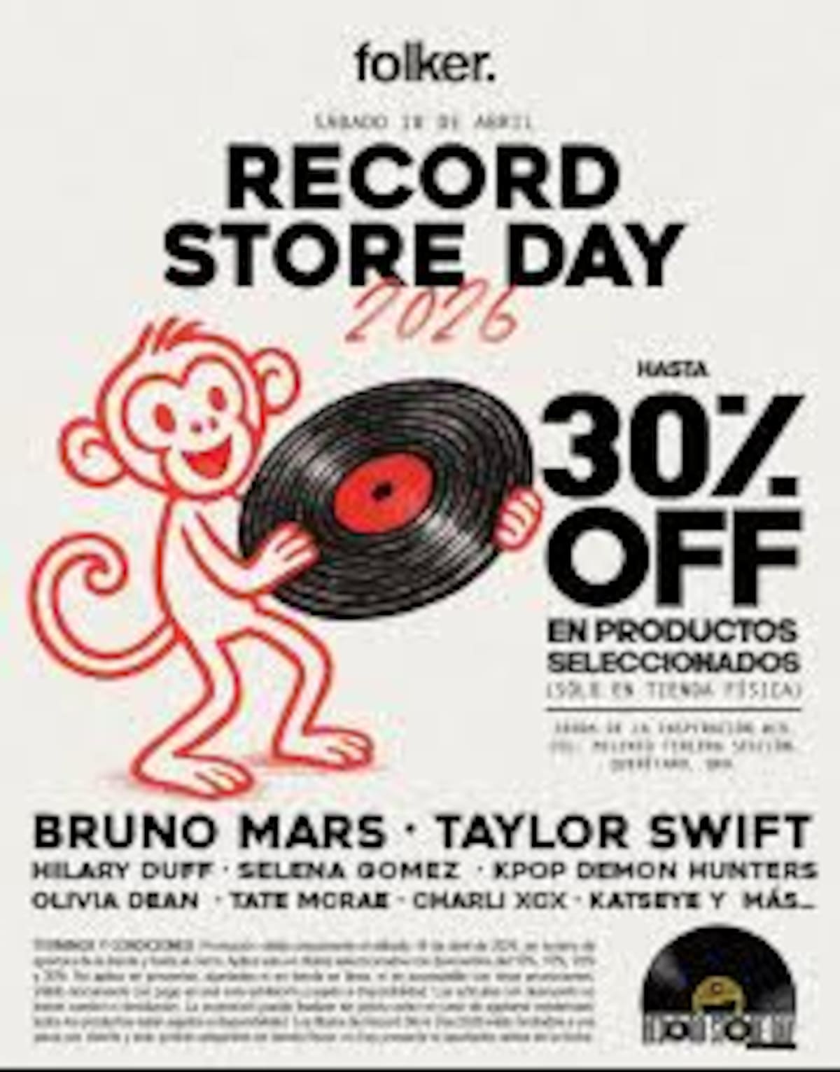 Este evento anual rinde homenaje a la cultura de las tiendas de discos independientes en todo el mundo. │Foto: Captura de pantalla Folker Records