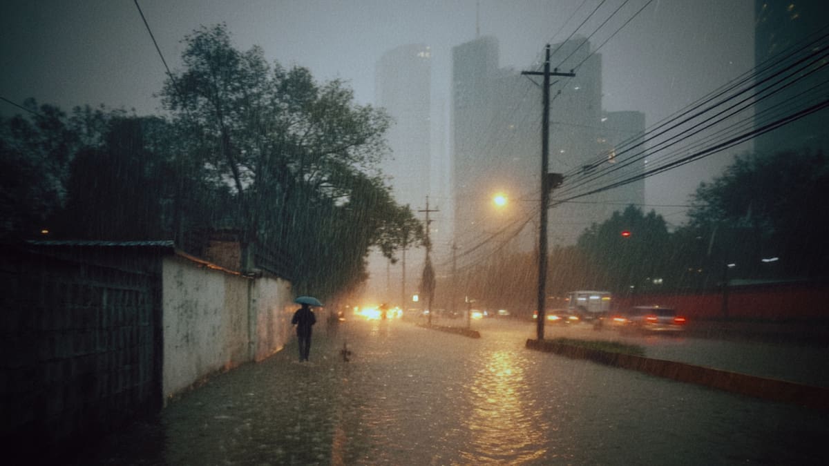 El SMN advierte que las lluvias podrían provocar inundaciones, deslaves y aumento en ríos y arroyos en zonas bajas.