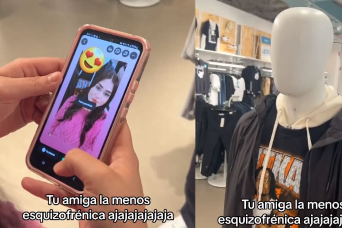 VIDEO: joven se toma una foto con un maniquí y lo presume en redes sociales como su novio