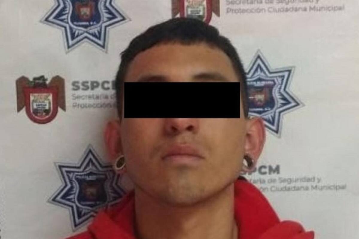 Detienen a presunto responsable de robo con violencia
