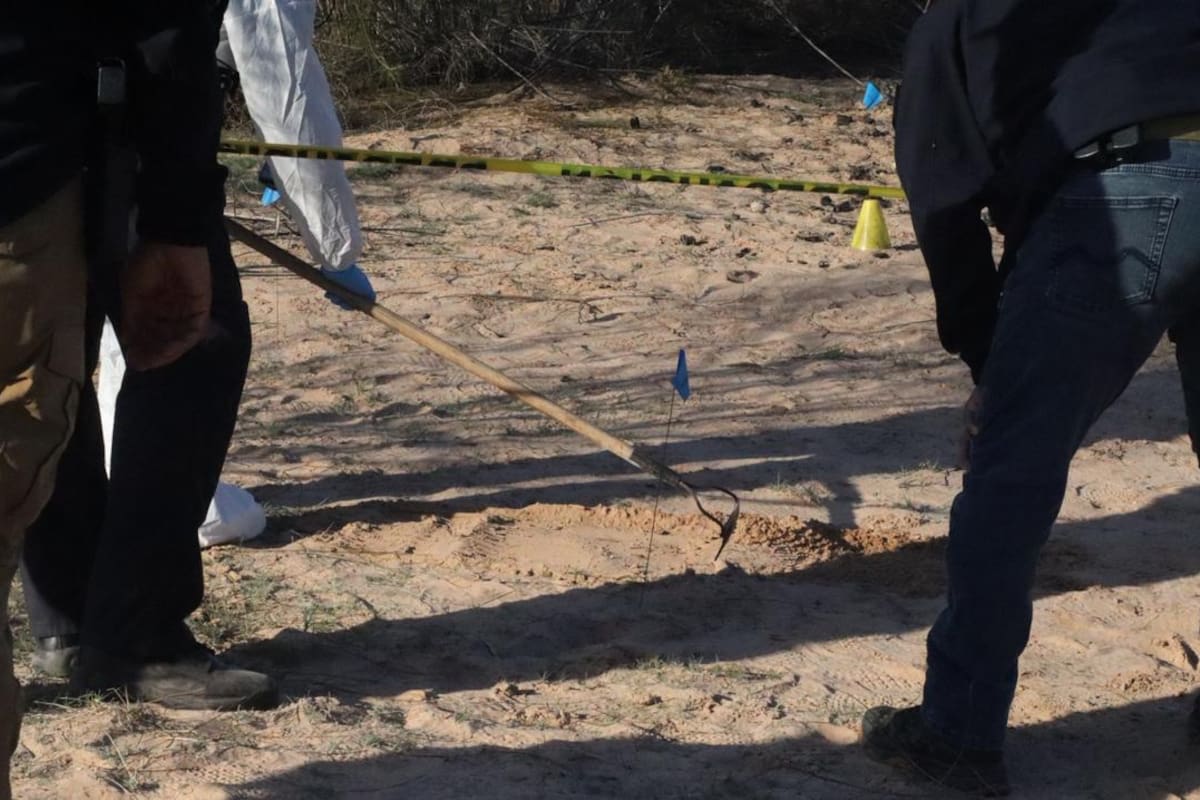 Encuentran restos humanos en fosas en la zona norte del Valle de Mexicali
