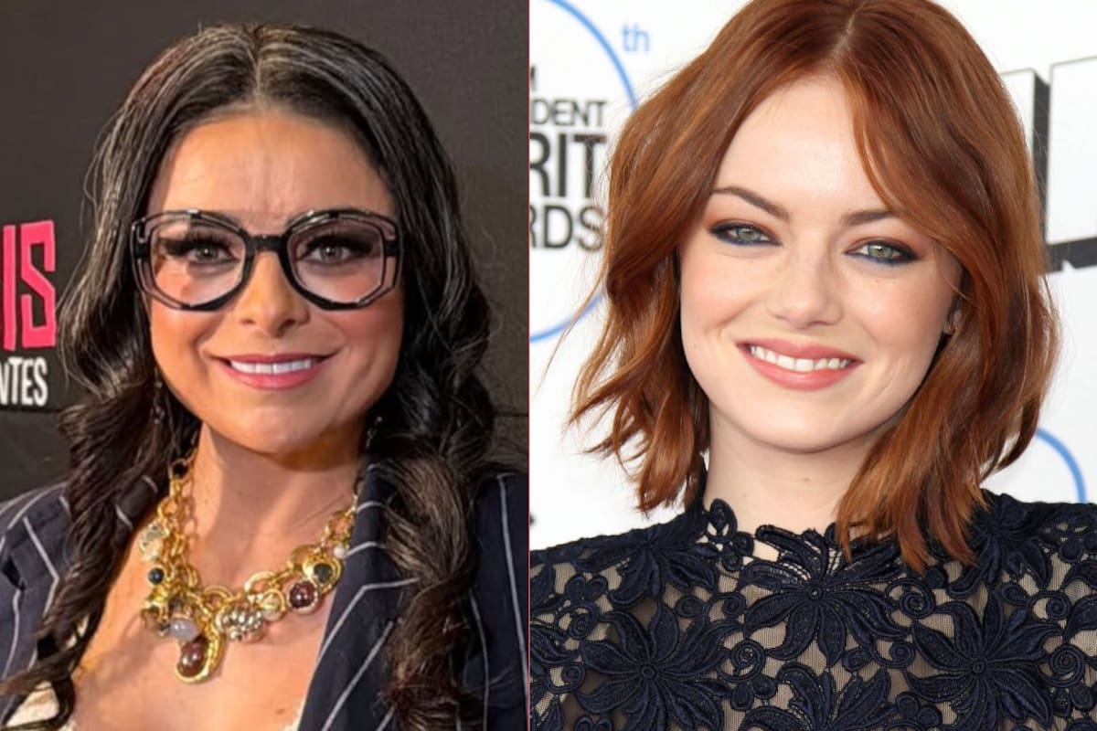 Violeta Isfel habla de su parecido con Emma Stone y confiesa que la confunden “muy seguido” dentro y fuera de cámaras