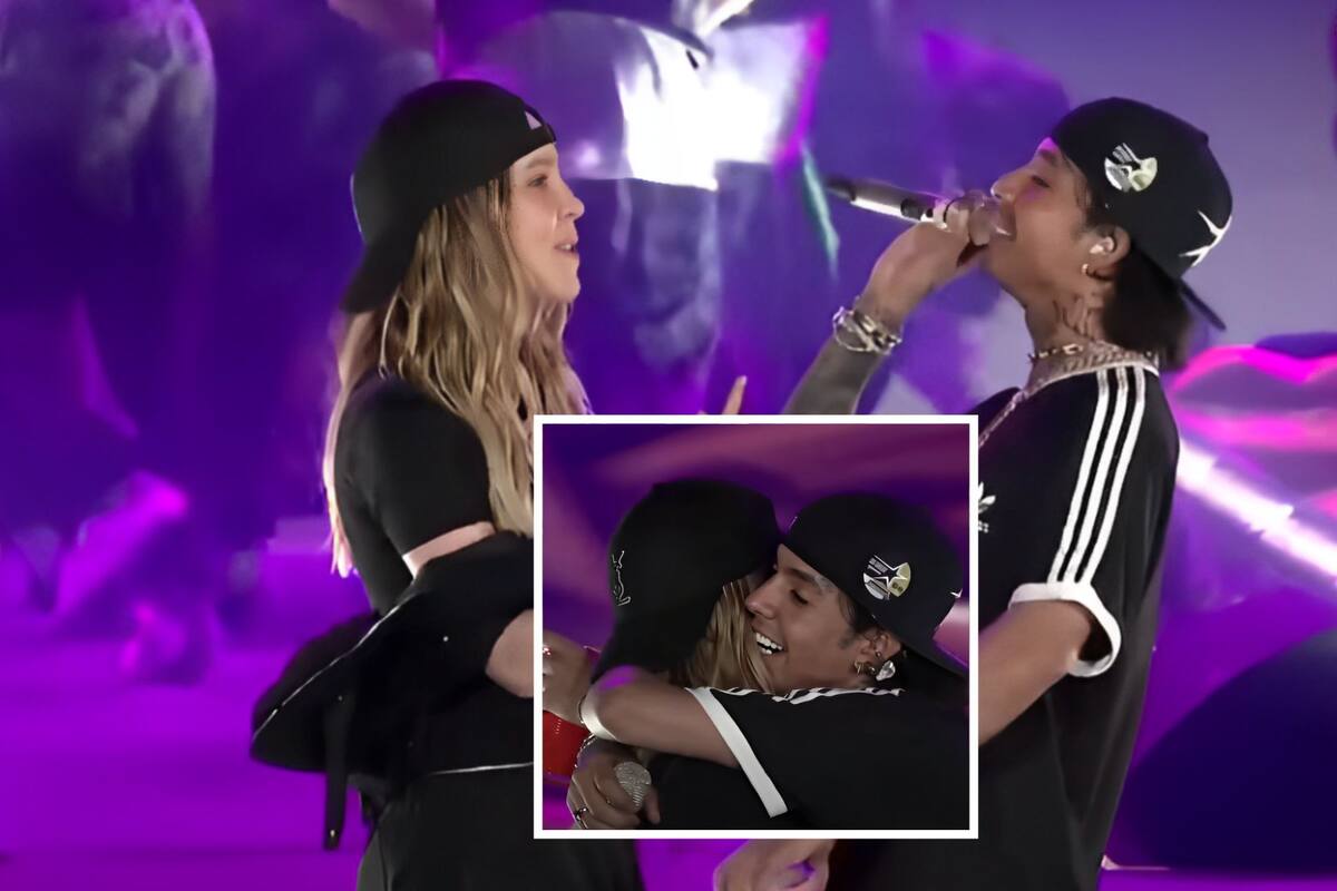 “No me dejas cantar”: Así fue el incómodo momento entre Belinda y Natanael Cano en pleno concierto