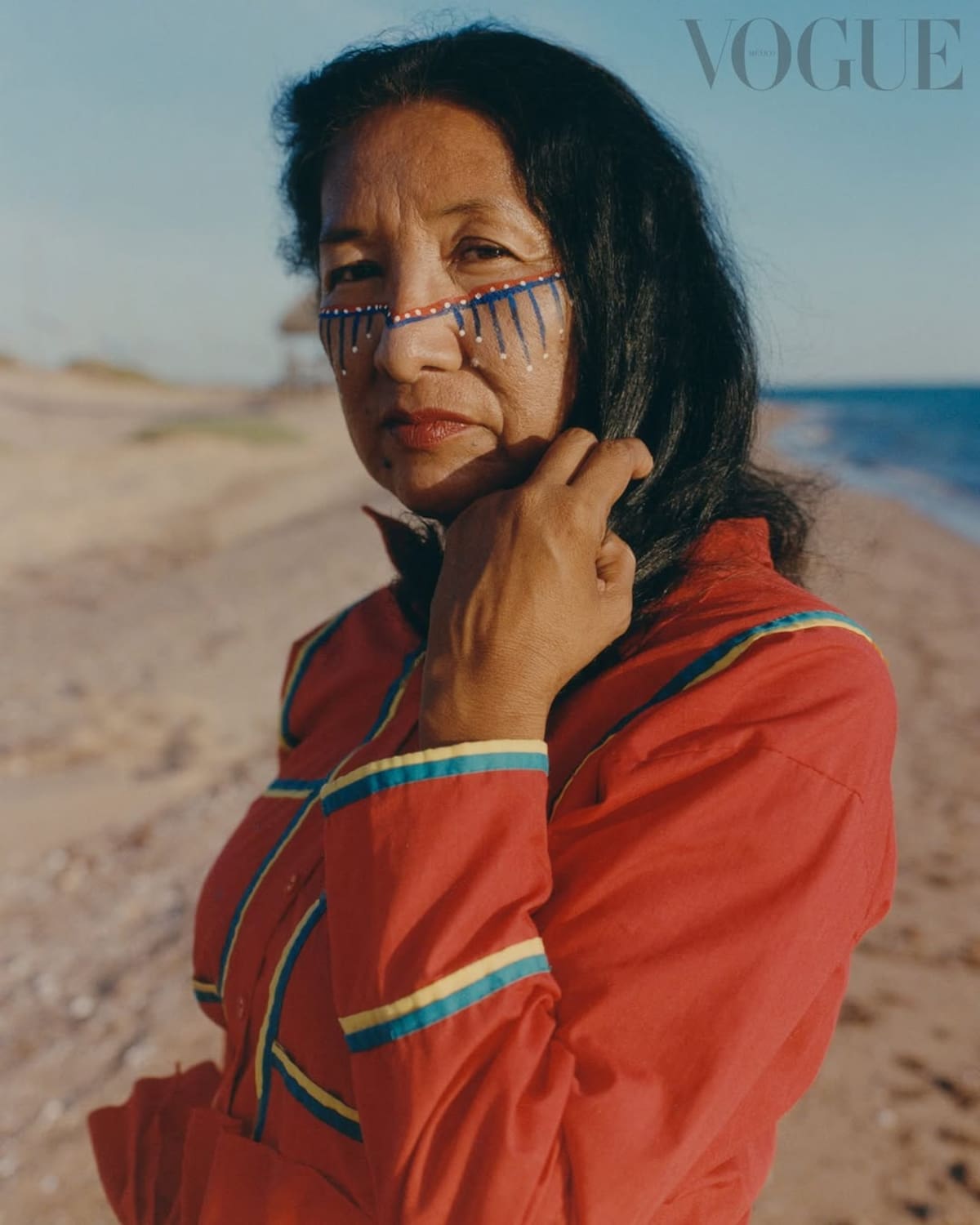 Su verdadero nombre es Comca'ac, y “seri” es como los nombras los hablantes del español. Foto: Instagram @voguemexico