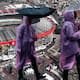 Impermeables y prepararse por lluvias exhortaron autoridades de la CDMX, día de la inauguración del mundial de Fútbol