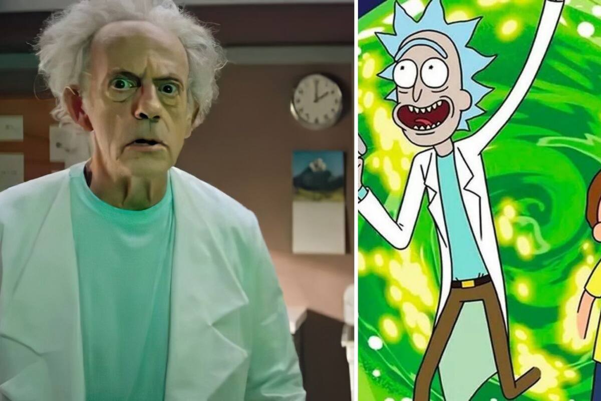 Christopher Lloyd y Jaeden Martell se convierten en Rick y Morty para el final de la quinta temporada
