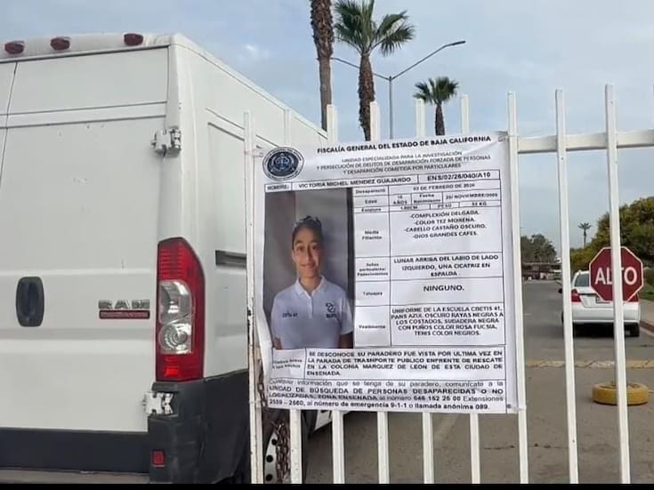 Victoria no llegó a la escuela el día que desapareció