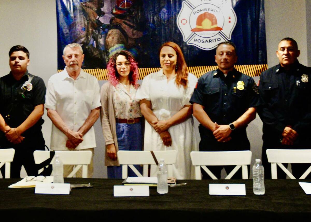 El Patronato Pro Bomberos de Rosarito promueve la construcción de la nueva estación.