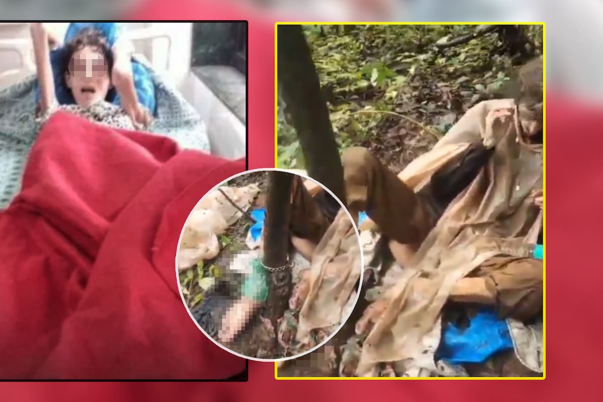VIDEO: Hallan a mujer estadounidense encadenada a un árbol en la India; culpa a su esposo en una carta