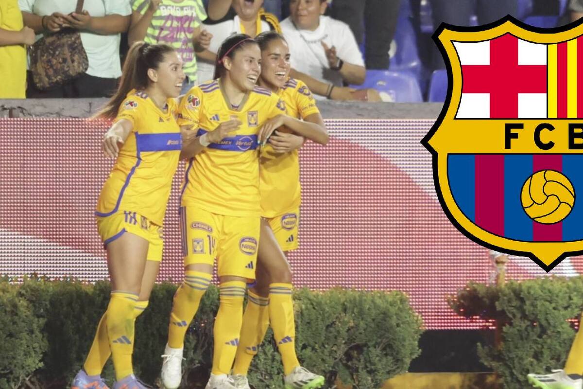 Barcelona apunta al fichaje de una goleadora mexicana de Tigres UANL