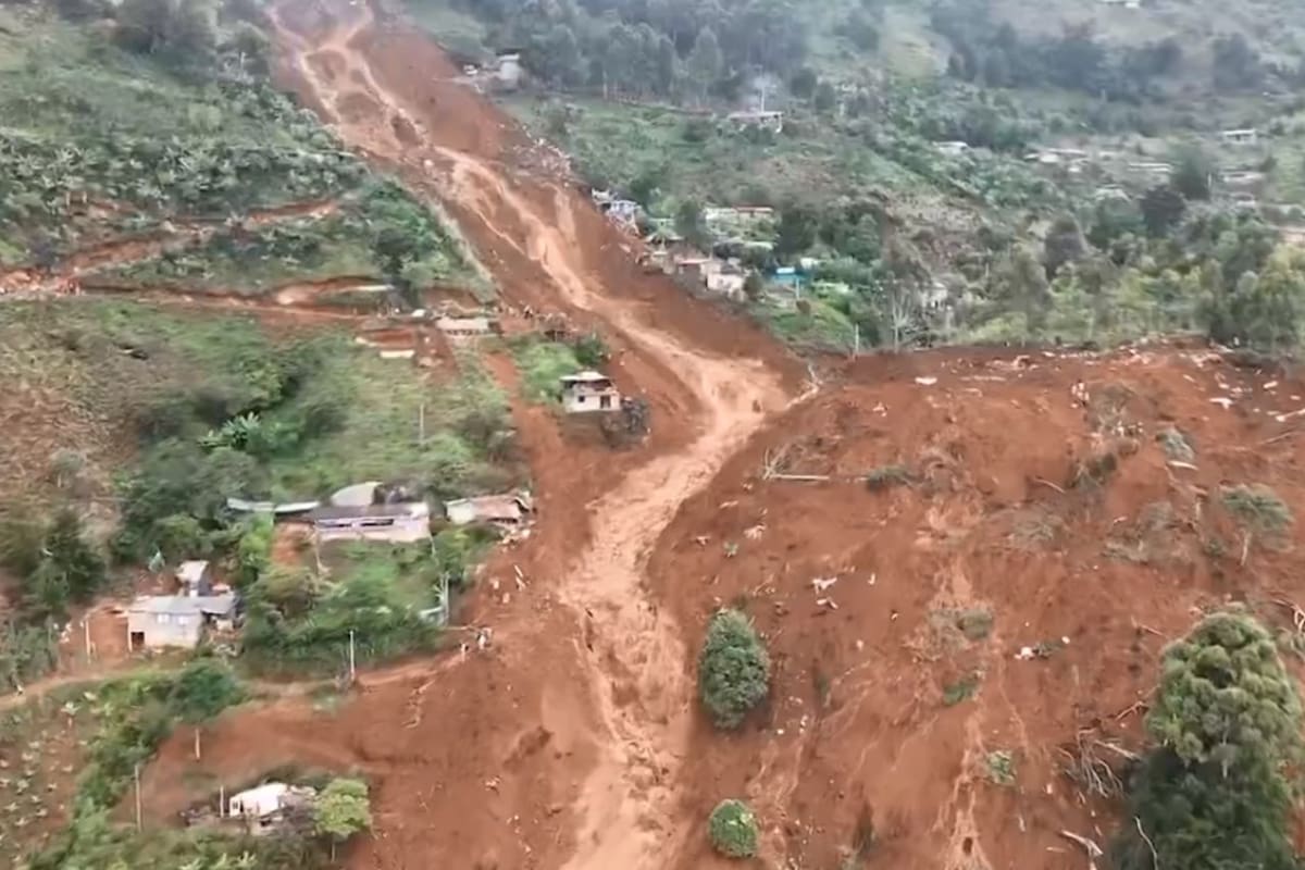 Deslizamiento de tierra deja 13 muertos y 11 desaparecidos en Colombia; autoridades mantienen la esperanza de encontrar más sobrevivientes