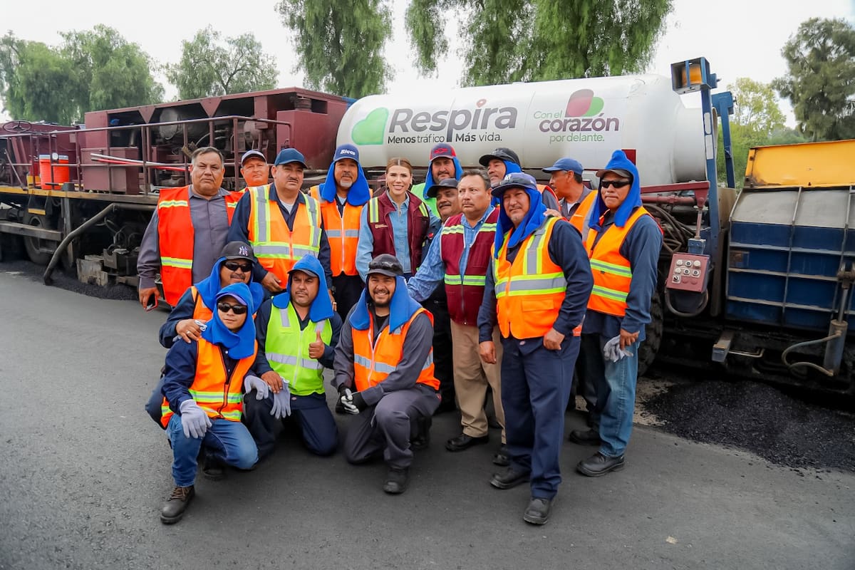 Marina del Pilar anuncia programa histórico de bacheo estatal