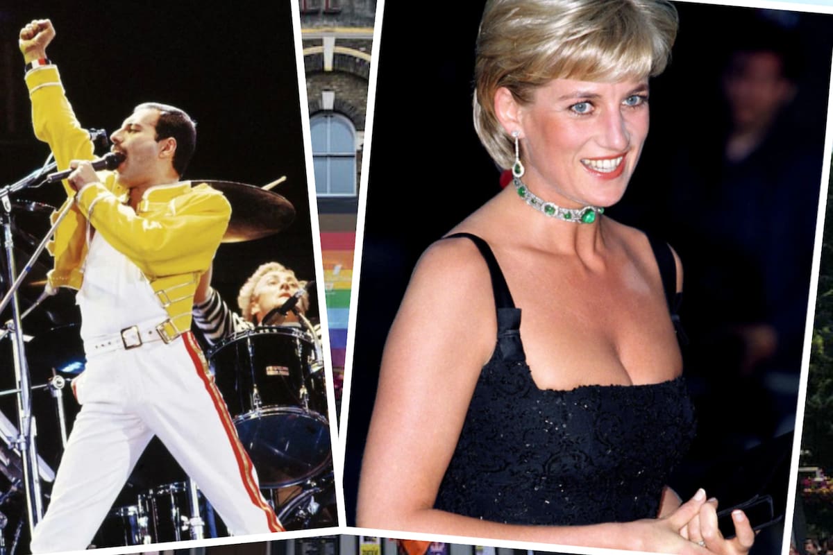 La vez que Diana de Gales se escapó con Freddie Mercury para salir de fiesta a uno de los locales LGBTIQ+ más conocidos de Londres