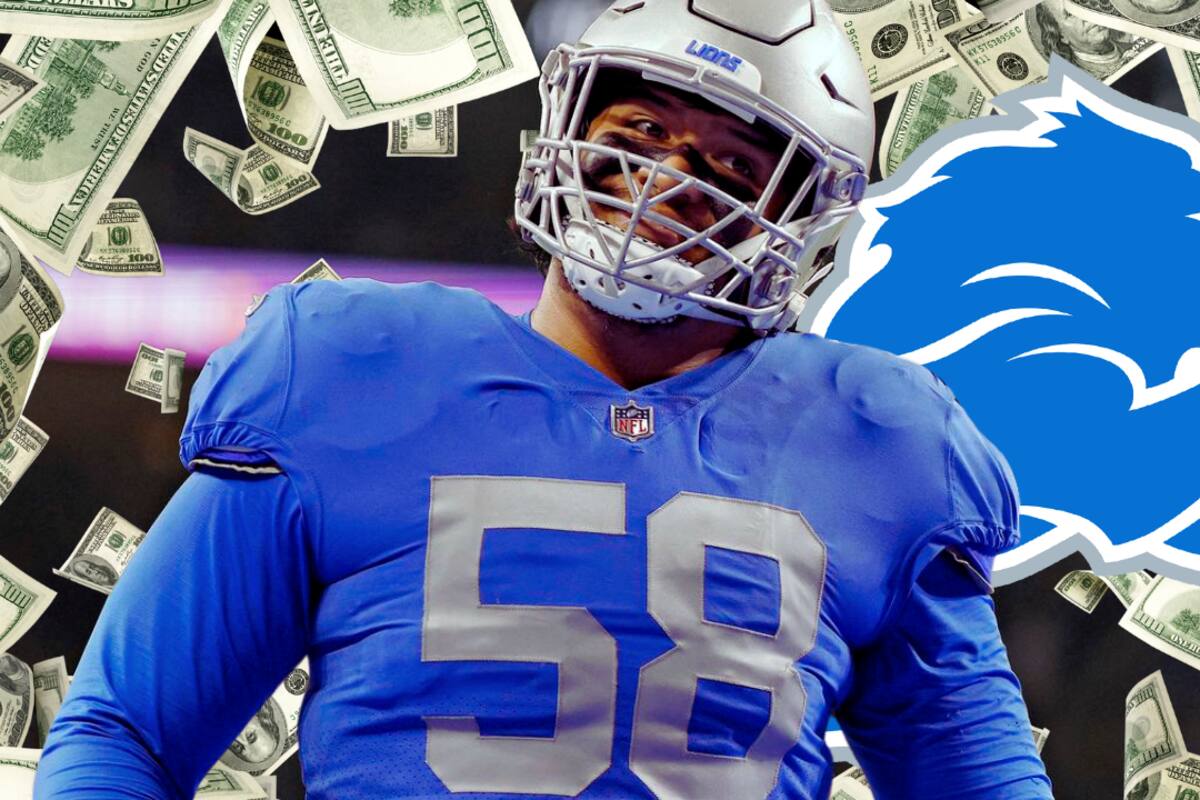 NFL: Penei Sewell renueva su contrato con los Leones de Detroit por 4 años y $112 millones de dólares