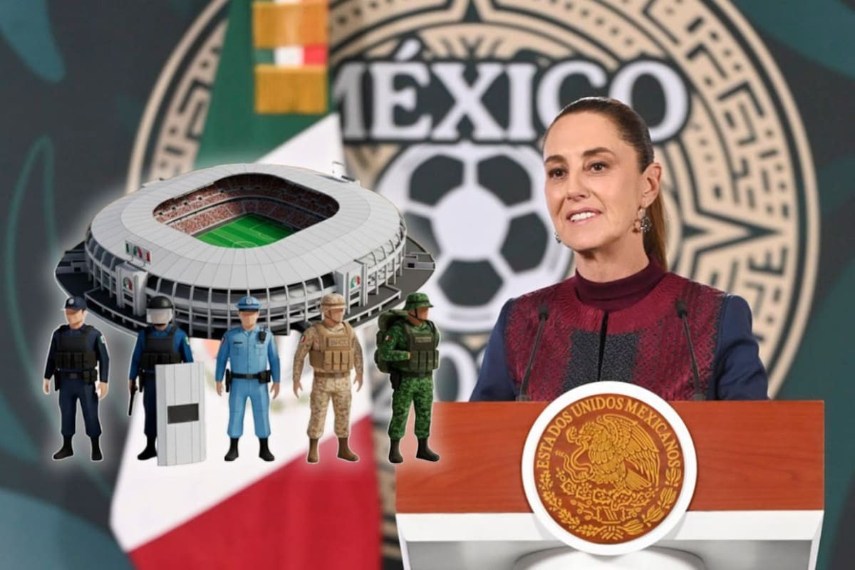 México desplegará casi 100 mil efectivos para blindar las sedes del Mundial 2026