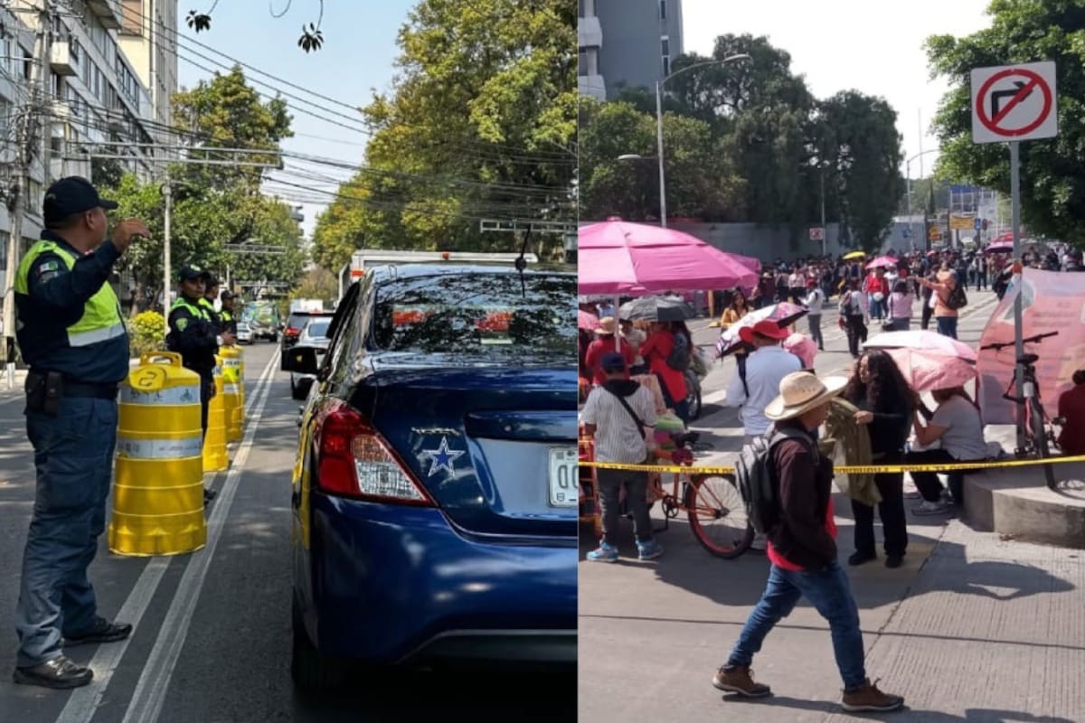 Megamarcha del IMSS en CDMX: qué calles podrían cerrar este 13 de octubre