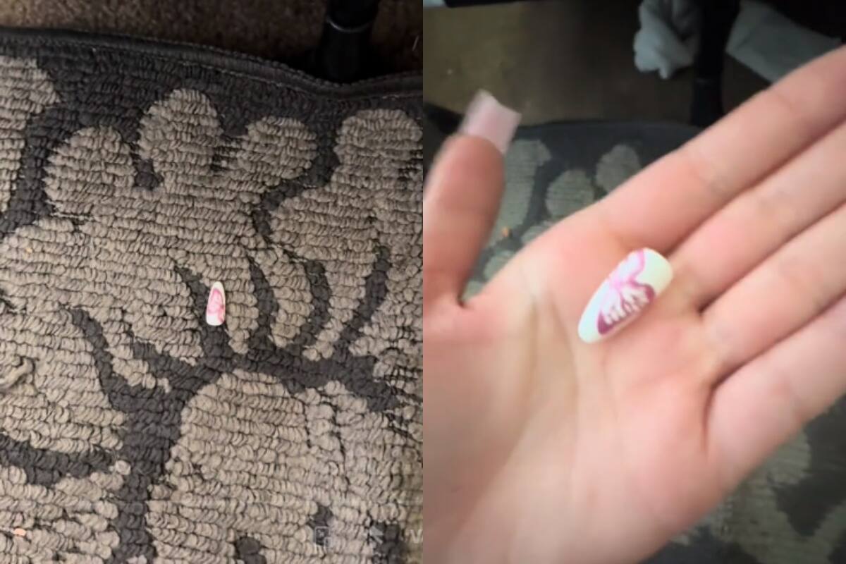 Joven descubre que la están engañando al encontrar en el cuarto de su novio una uña postiza | VIRAL