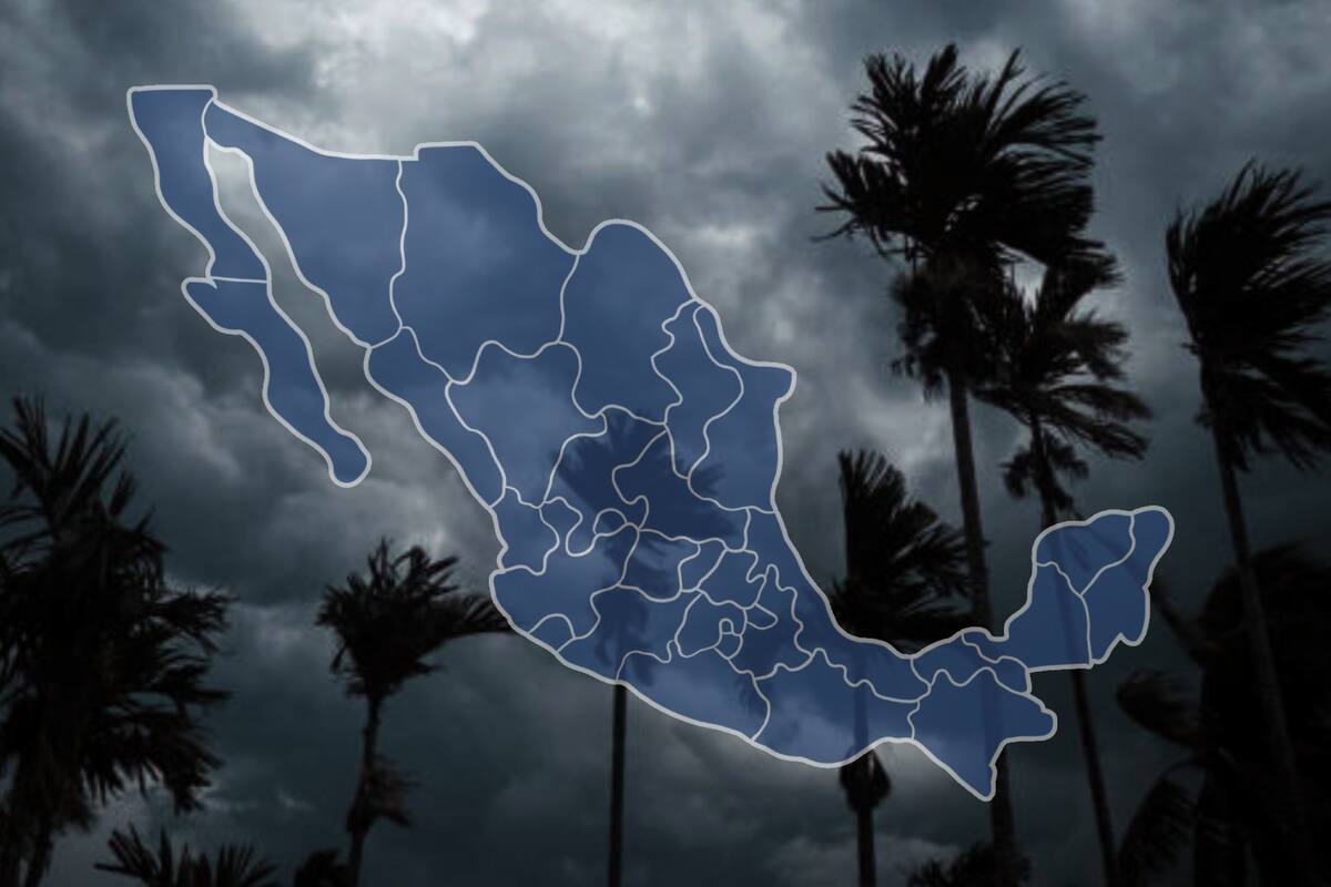 Huracán John y ciclón Nueve: ¿Qué estados de México están en alerta hoy martes 24 de septiembre?