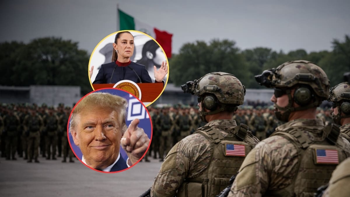 Claudia Sheinbaum pidió el ingreso de militares de EEUU a México para ejercicios con la Marina y aviación civil del 3 de abril y el 1 de mayo, con la intención de reforzar la seguridad ante el flujo masivo de turistas en el Mundial de futbol
