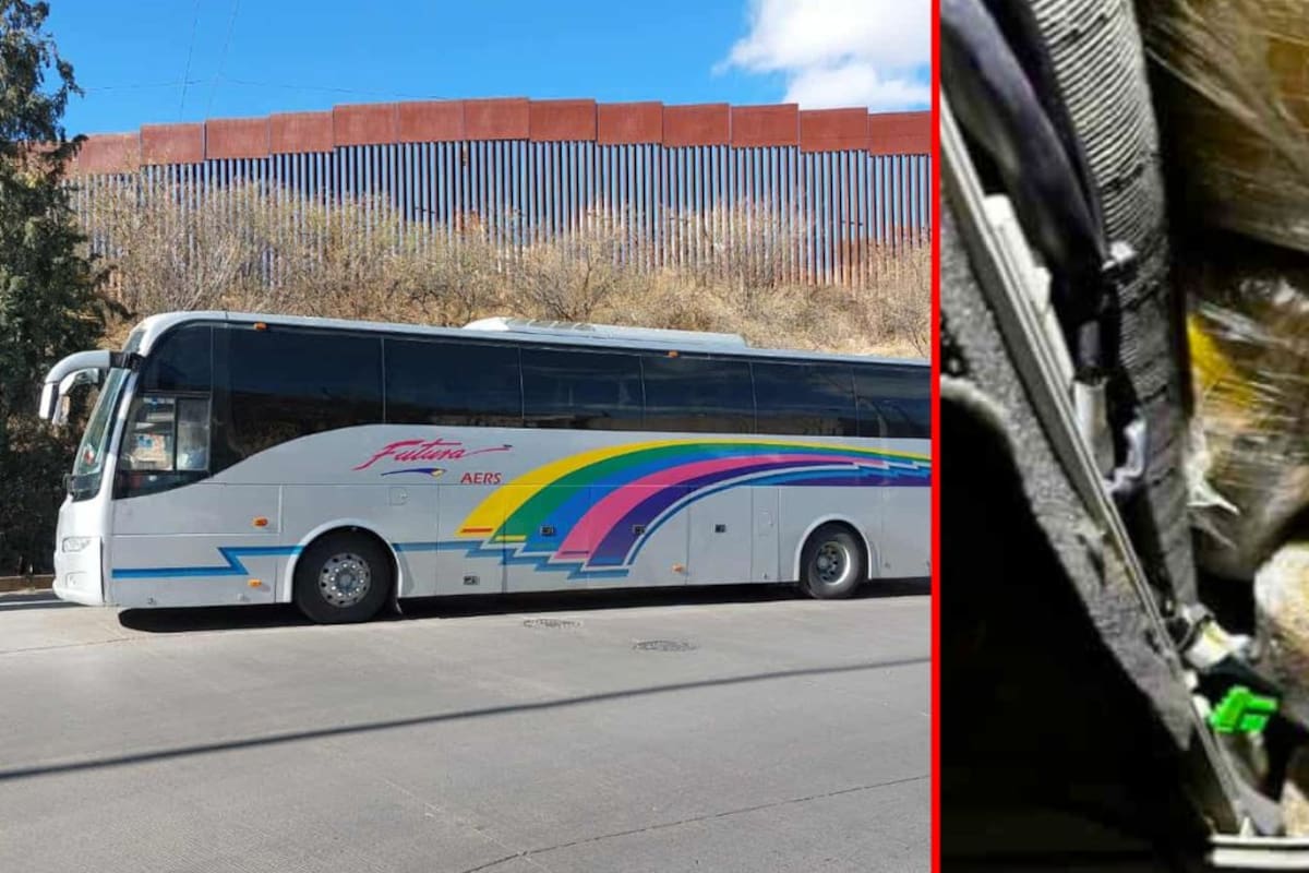Reportan nuevo decomiso de narcóticos en garitas de Nogales; esta vez en un autobús comercial