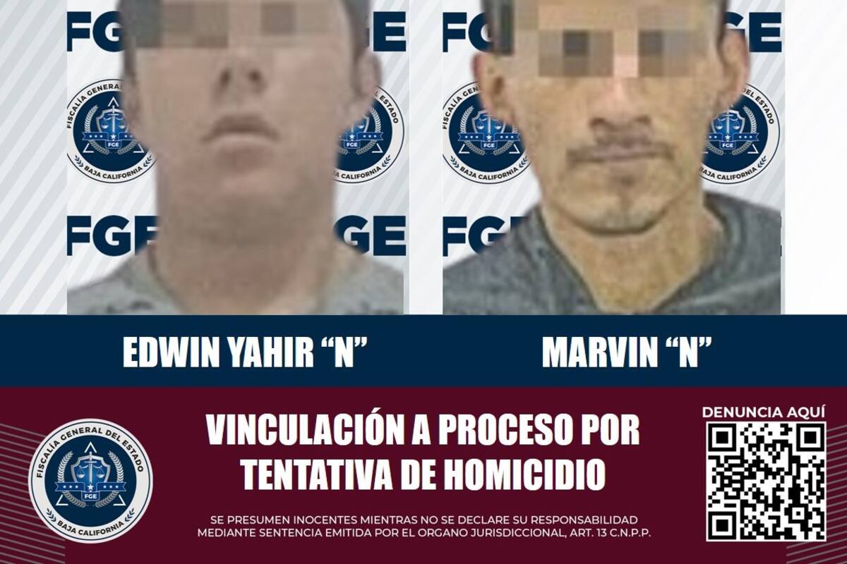 Policiaca Tijuana: Vinculan a dos por intento se homicidio