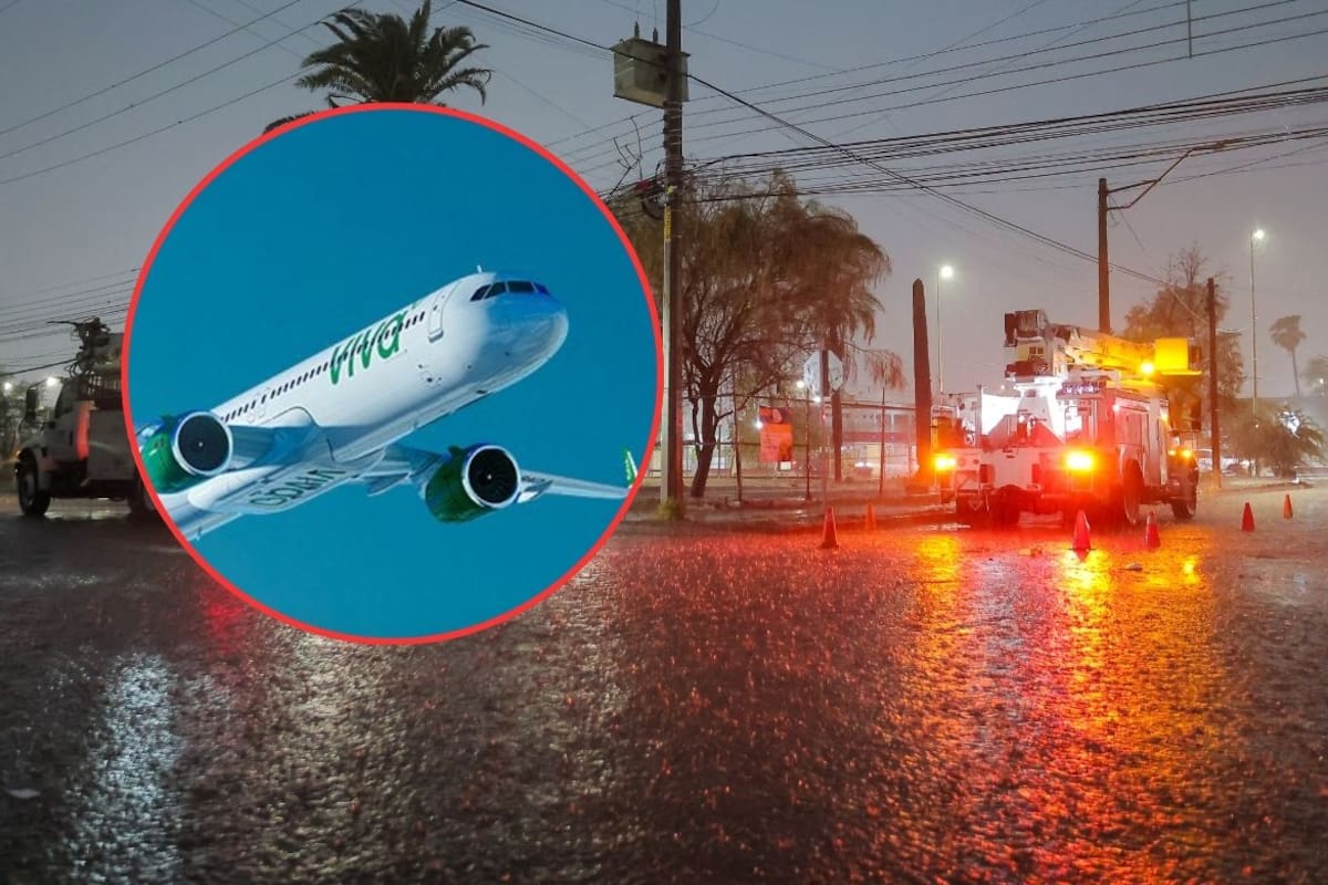 Vuelo de Viva Aerobús logra aterrizaje seguro después de un intento fallido por tormenta en Hermosillo