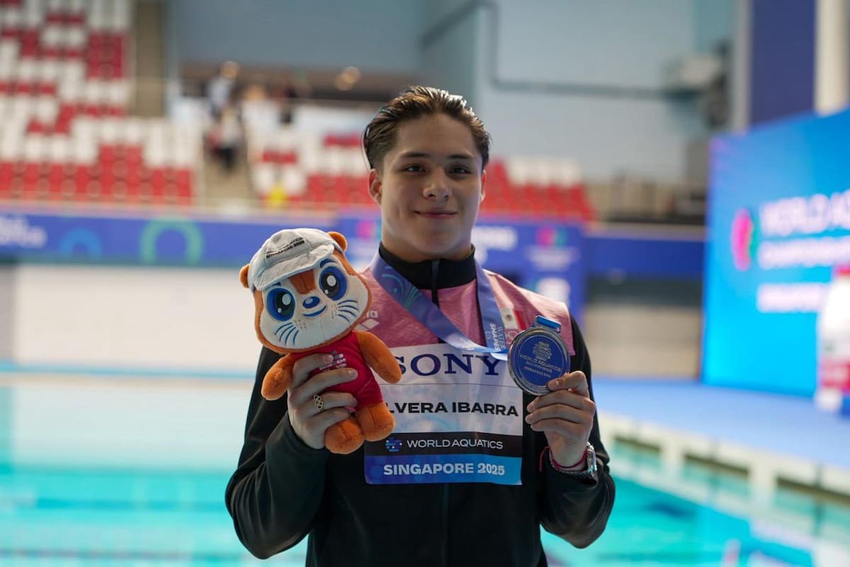 ¡Siguen los éxitos! Osmar Olvera logra medalla de plata en Campeonato Mundial de Singapur