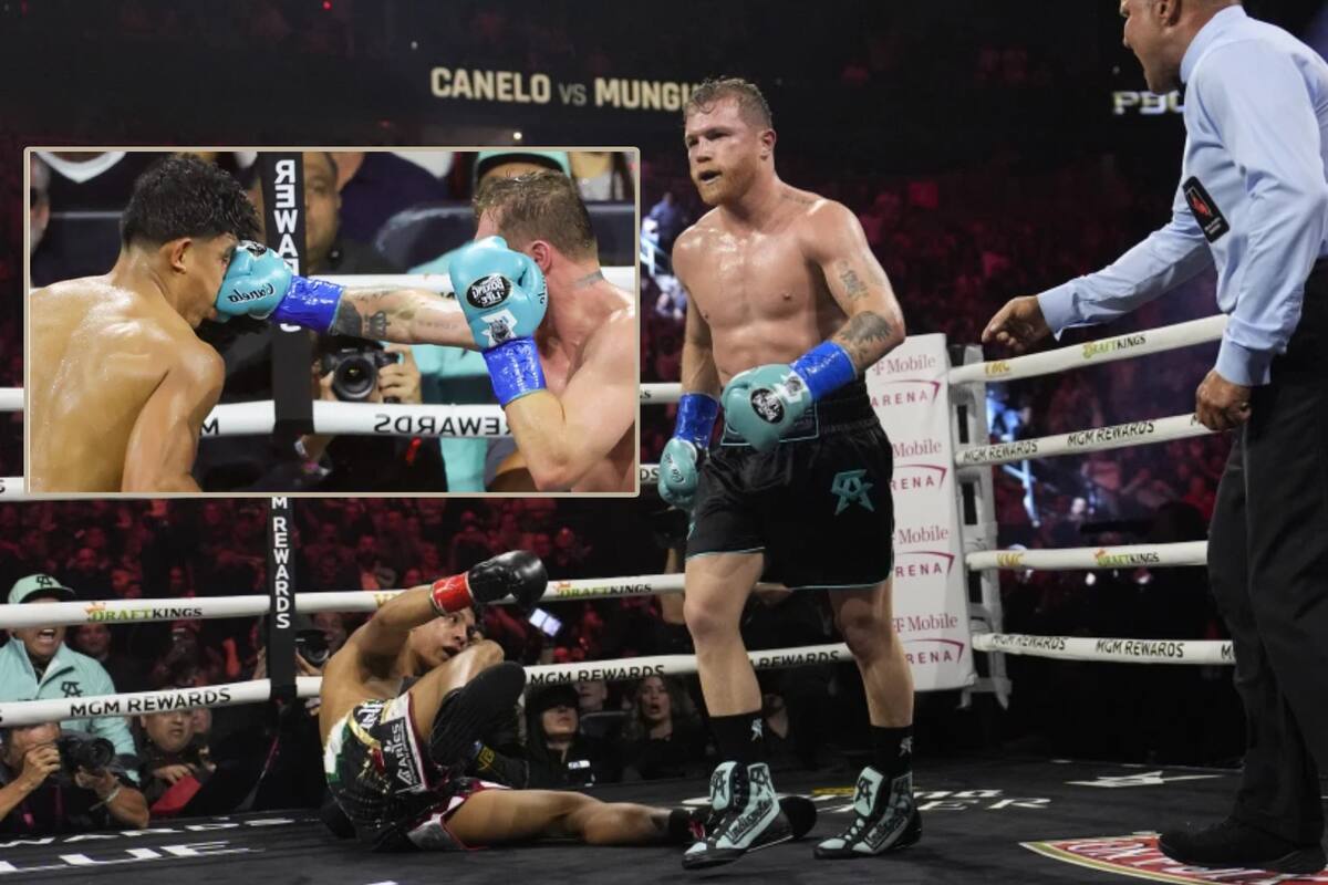 Así dejó Canelo Álvarez a Jaime Munguía tras la pelea
