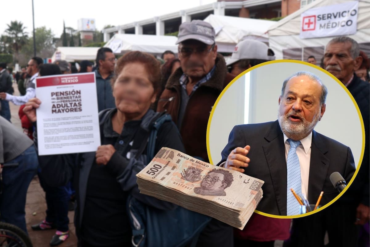 Para erradicar la pobreza en México, Carlos Slim pide que los adultos mayores trabajen más años y se les retrasen las pensiones: “Un nivel mínimo de bienestar y no de una ayuda regalada”