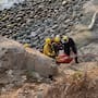 Bomberos rescatan a hombre en zona costera de riesgo en El Sauzal