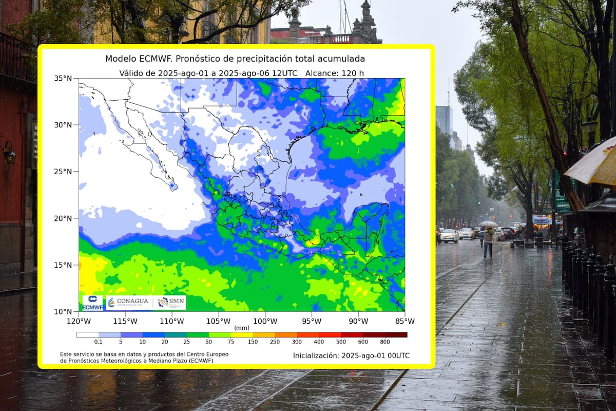 Mañana sábado y domingo se esperan fuertes lluvias