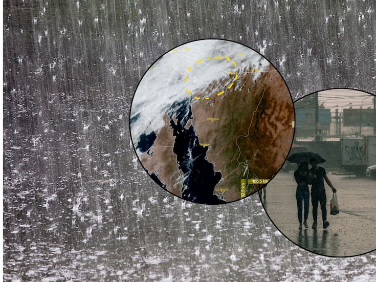 SMN advierte por posible caída de granizo este viernes en estos estados ante canales de baja presión y humedad del Pacífico, Golfo y Caribe