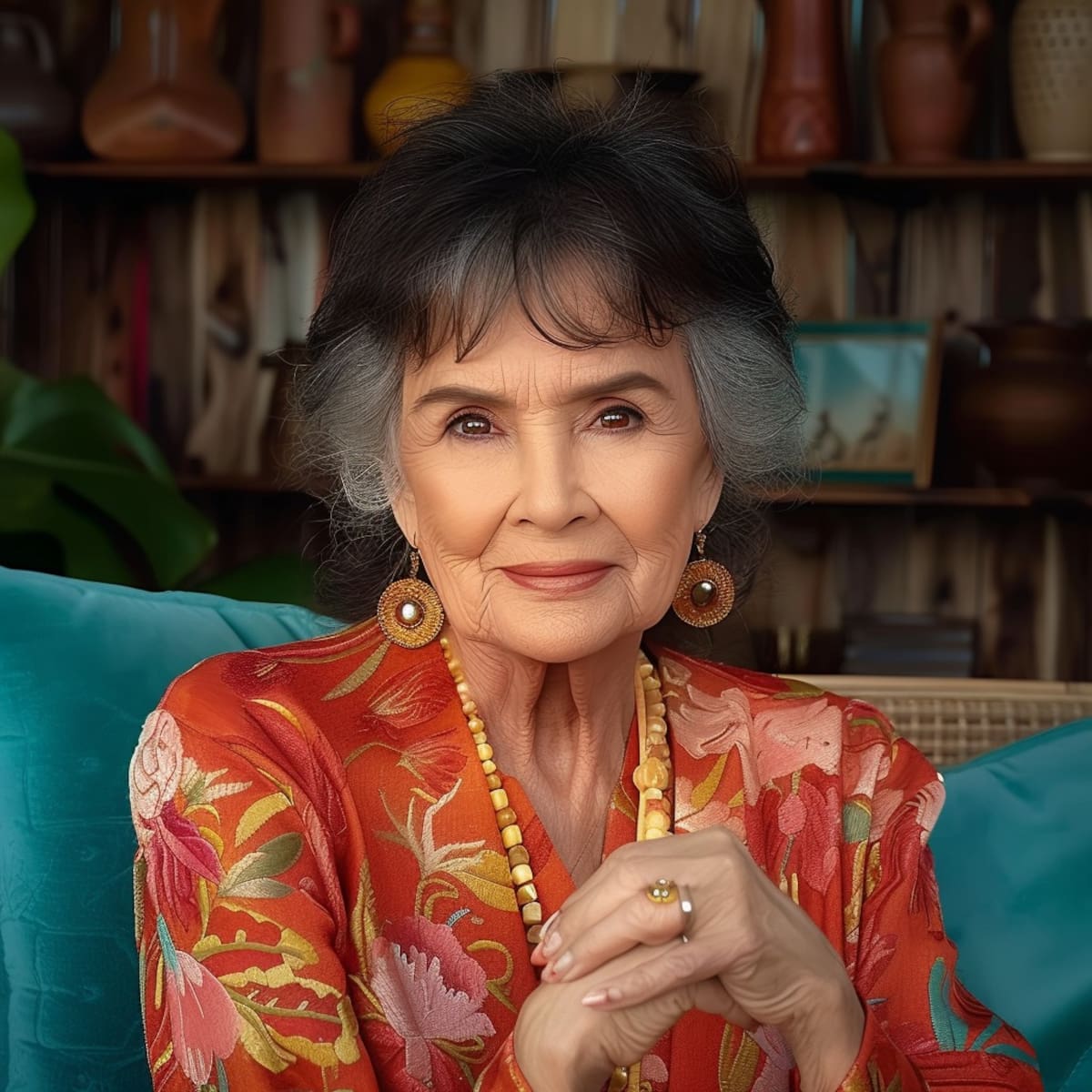 Pati Chapoy a los 80: Una visión de belleza intemporal con su piel cuidada y elegancia radiante.